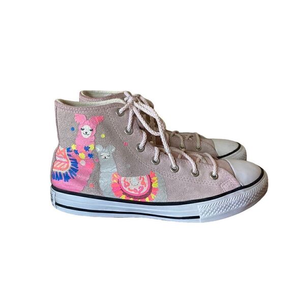 Converse Shoes Woman’s Size 4.5 All Stars High Top Sneakers - Picture 2 of 11